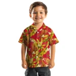 Maryland Terrapins Hawaiian Shirt – Palm Leaves