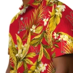 Maryland Terrapins Hawaiian Shirt – Palm Leaves