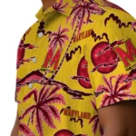 Maryland Terrapins Hawaiian Shirt – Palm Sunset