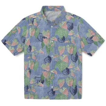 memphis grizzlies anthurium overlay blue hawaiian shirts best selling