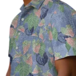Memphis Grizzlies Hawaiian Shirt – Anthurium Overlay