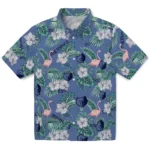 Memphis Grizzlies Hawaiian Shirt – Flamingo and Hibiscus