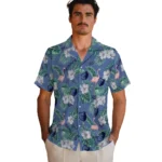 Memphis Grizzlies Hawaiian Shirt – Flamingo and Hibiscus
