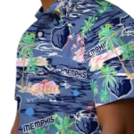 Memphis Grizzlies Hawaiian Shirt – Hawaii Island