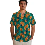 Memphis Grizzlies Hawaiian Shirt – Hibiscus and Palm Leaves