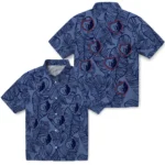 Memphis Grizzlies Hawaiian Shirt – Leaf Outline