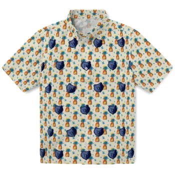 memphis grizzlies pineapple delight beige hawaiian shirts best selling