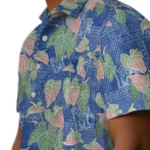 Memphis Tigers Hawaiian Shirt – Anthurium Overlay