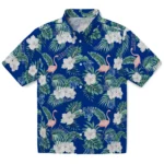 Memphis Tigers Hawaiian Shirt – Flamingo and Hibiscus