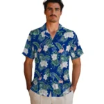 Memphis Tigers Hawaiian Shirt – Flamingo and Hibiscus