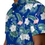 Memphis Tigers Hawaiian Shirt – Flamingo and Hibiscus