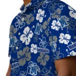 Memphis Tigers Hawaiian Shirt – Hibiscus Flower Design