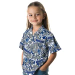 Memphis Tigers Hawaiian Shirt – Hibiscus Overlay
