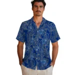 Memphis Tigers Hawaiian Shirt – Leaf Outline