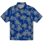 Memphis Tigers Hawaiian Shirt – Palm Tree Motif