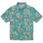 Miami Dolphins Hawaiian Shirt – Anthurium Overlay