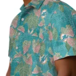 Miami Dolphins Hawaiian Shirt – Anthurium Overlay