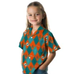 Miami Dolphins Hawaiian Shirt – Golfing Plaid