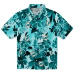Miami Dolphins Hawaiian Shirt – Hibiscus Arrangement