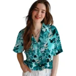 Miami Dolphins Hawaiian Shirt – Hibiscus Arrangement