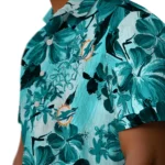 Miami Dolphins Hawaiian Shirt – Hibiscus Arrangement