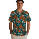 Miami Dolphins Hawaiian Shirt – Hibiscus Exotic