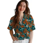 Miami Dolphins Hawaiian Shirt – Hibiscus Exotic
