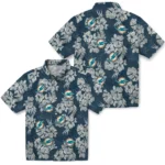 Miami Dolphins Hawaiian Shirt – Hibiscus Flowers