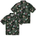 Miami Dolphins Hawaiian Shirt – Hibiscus Leaves Pattern