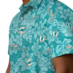 Miami Dolphins Hawaiian Shirt – Hibiscus Oasis