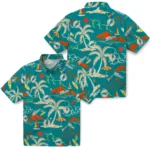 Miami Dolphins Hawaiian Shirt – Palm Tree Island