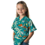 Miami Dolphins Hawaiian Shirt – Palm Tree Island