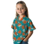 Miami Dolphins Hawaiian Shirt – Palm Tree Motif