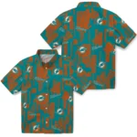 Miami Dolphins Hawaiian Shirt – Turtle Lines