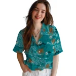 Miami Dolphins Hawaiian Shirt – Wave Palm