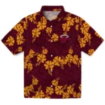 Miami Heat Hawaiian Shirt – 50th State Flower