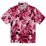 Miami Heat Hawaiian Shirt – Hibiscus Arrangement