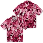 Miami Heat Hawaiian Shirt – Hibiscus Arrangement