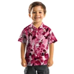 Miami Heat Hawaiian Shirt – Hibiscus Arrangement