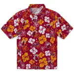 Miami Heat Hawaiian Shirt – Hibiscus Flower Design