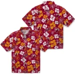 Miami Heat Hawaiian Shirt – Hibiscus Flower Design