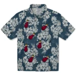 Miami Heat Hawaiian Shirt – Hibiscus Flowers