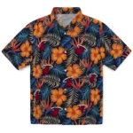 Miami Heat Hawaiian Shirt – Hibiscus Foliage