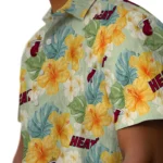 Miami Heat Hawaiian Shirt – Hibiscus Mood