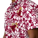 Miami Heat Hawaiian Shirt – Hibiscus Motif