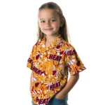 Miami Heat Hawaiian Shirt – Hibiscus Overlay