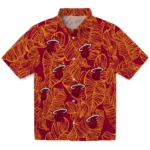 Miami Heat Hawaiian Shirt – Leaf Outline
