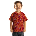Miami Heat Hawaiian Shirt – Leaf Outline