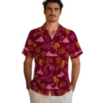 Miami Heat Hawaiian Shirt – Palm And Clouds