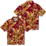 Miami Heat Hawaiian Shirt – Palm Leaves